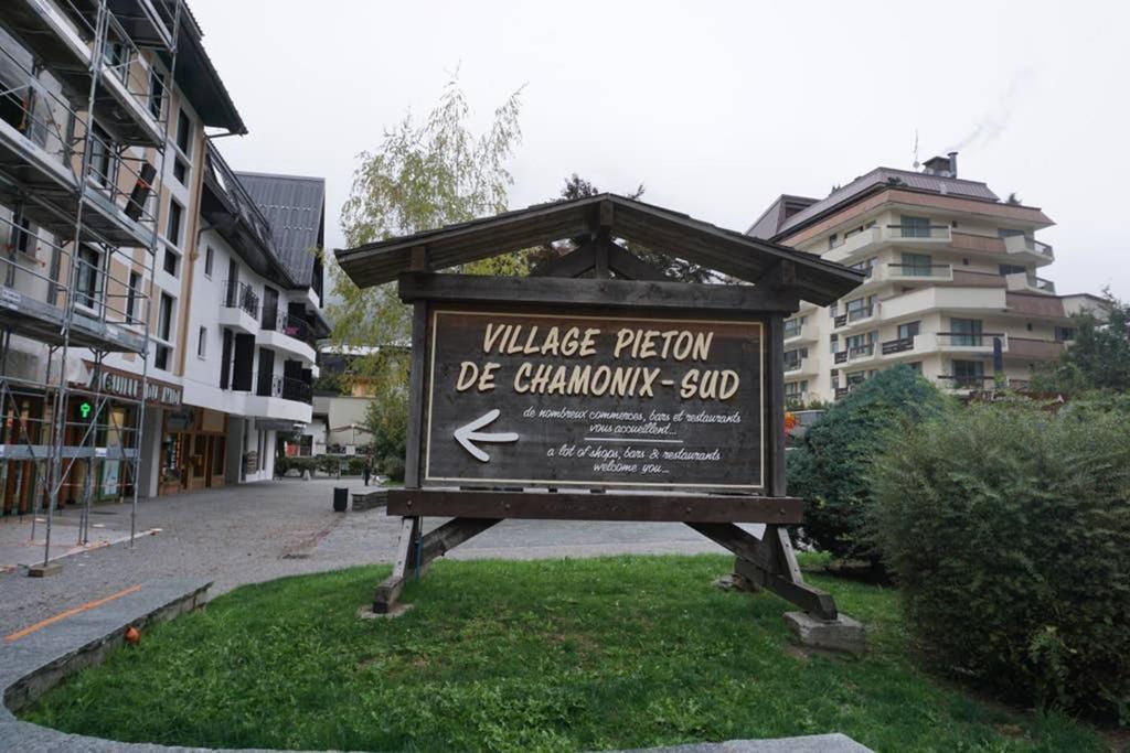 Studio Face Au Mont-Blanc Leilighet Chamonix Eksteriør bilde